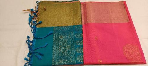 SOFT SILK SAREE WITH BLOUSE